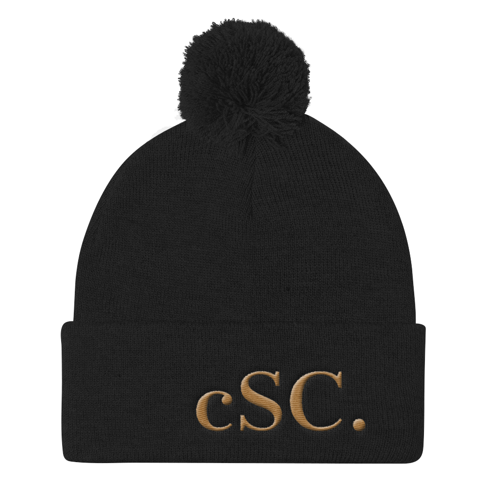 cSC. Text Logo Beanie