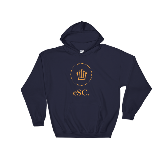 cSC. Orange Logo Hoodie