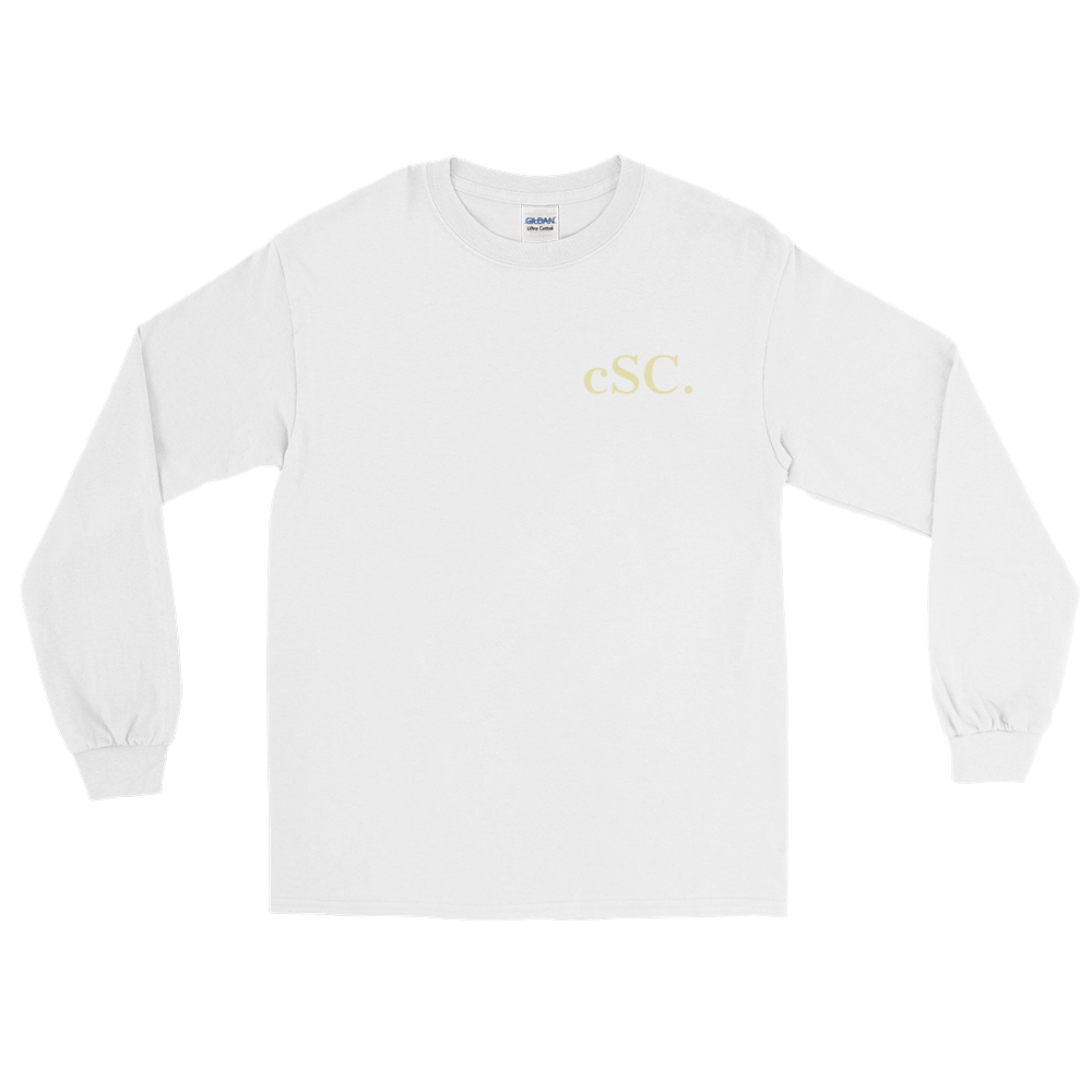 cSC. Text Logo Long Sleeve Tee