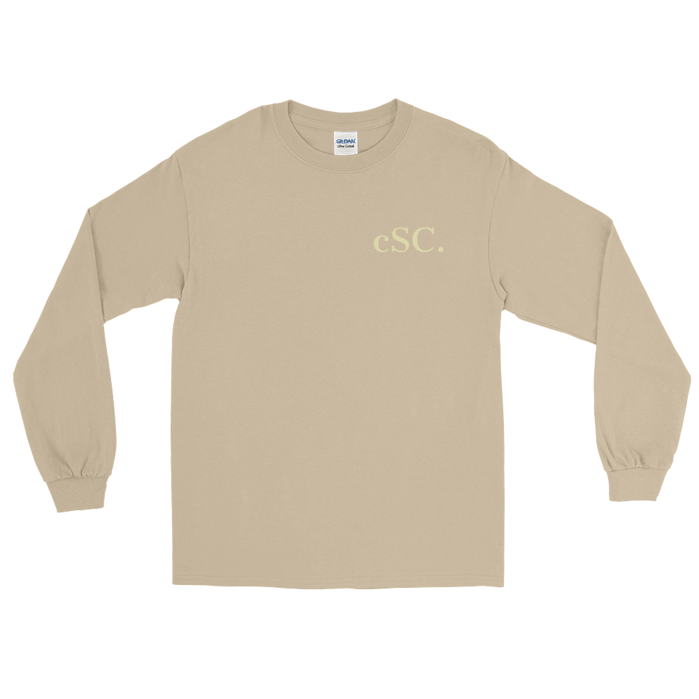 cSC. Text Logo Long Sleeve Tee