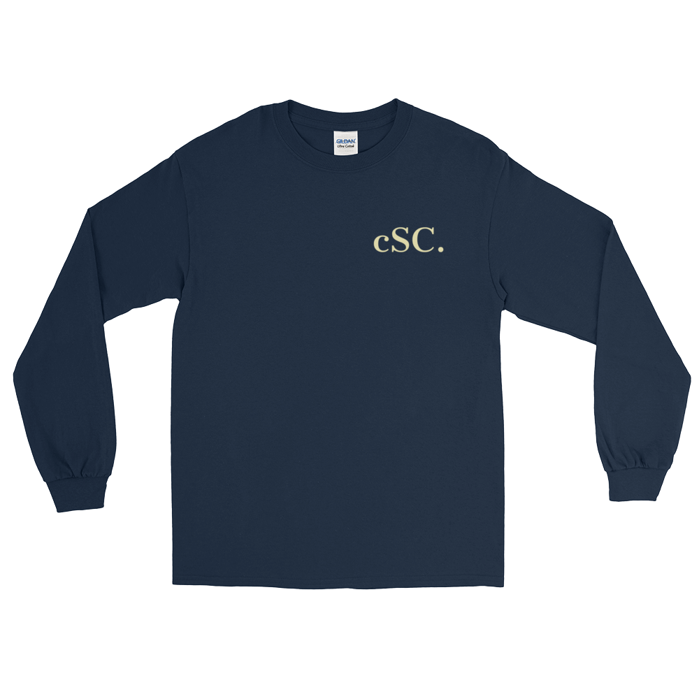 cSC. Text Logo Long Sleeve Tee