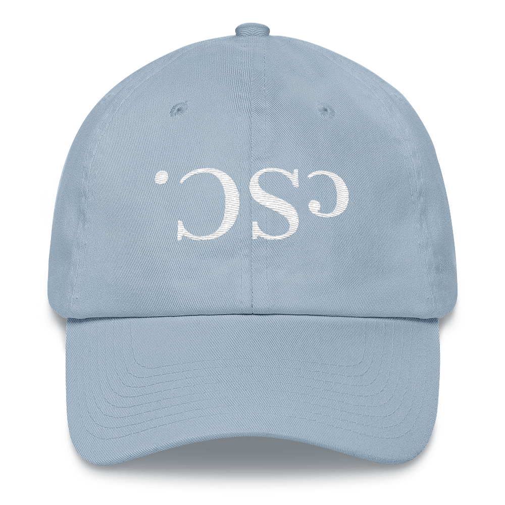 cSC. Inverted Text Logo Dad Hat (Limited)