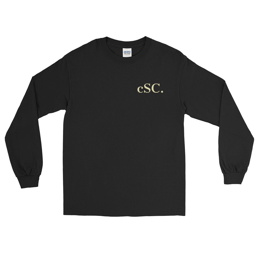 cSC. Text Logo Long Sleeve Tee